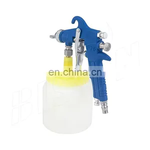 Bison China Gelcoat Colour Auto Lvlp Plastic Cup Spray Gun For Painting Cars thumbnail-4