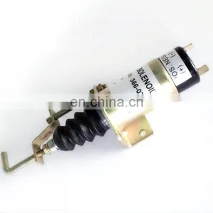 Excavator Parts Fuel Shut off Solenoid Valve 366-07197 thumbnail-2