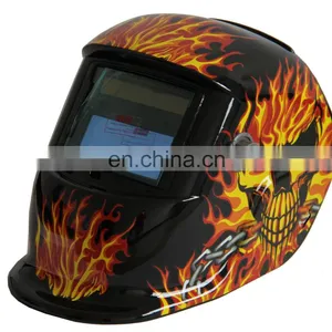 Adjustable Solar Powered Auto-shifting Industrial Custom Safety Helmet Weld Auto Darkening Welding Helmet thumbnail-2