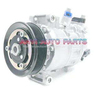 COM750 DENSO 6SES14C 6PK Auto ac Compressor for Audi A1 A3 Q2 Q3 TT SEAT SKODA FABIA OCTAVIA VW Caddy GOLF PASSAT POLO SHARAN thumbnail-1