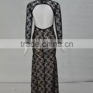 Latest Dress Designs Fashion Sexy Halter Dress Lady Dress thumbnail-3