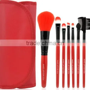 7pcs Synthetic Hair Makeup Brush Set Portable Travel Make up Brushes thumbnail-1