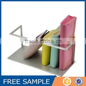Metal Wallet Display Stand Purse Display Holder Wallet Shelf thumbnail-1
