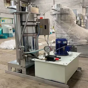 Cold Hydraulic Walnut Avocado Coconut Linseed Oil Processing Machine Oil Extractor Oil Making Machine Oil Press Machine thumbnail-6
