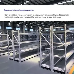 Eco-friendly Storage Rack HN-SH234 for School and Hospital, Odorless Powder Coated, Snap-in Structure for Easy Installation, China Factory Direct thumbnail-5