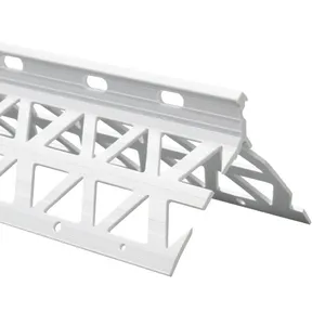 Durable PVC Corner Bead Angle Bead Drywall Plastic Corner Bead for Plaster C10 thumbnail-1