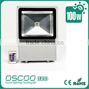 RGB Floodlamps With Remote Led Floodlight 10W 20w 30w 50w 70w 100w thumbnail-2