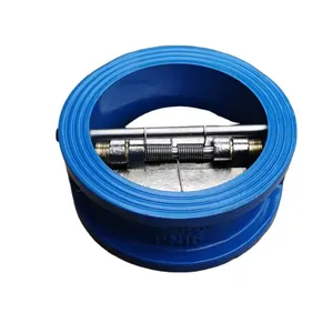 Cast Iron Ductile Iron Body Check Valves Wafer Swing PN16 2