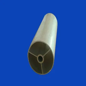 Aluminum Alloy Round Tube Profile Three-way Tube, Furniture Aluminum Tube, Cnc Precision Machining, and Surface Sandblasting, Oxidation, and Coloring Treatment thumbnail-2
