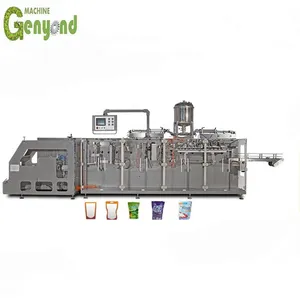 Doy-pack Pouch /Stand-up P240-300 Bag /Minute Horizontal Automatic Packing Machine Spout Pouch Filling Machine thumbnail-1