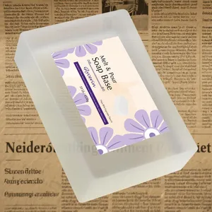 Transparent Glycerin Soap Base, Natural Organic Oil, Melt and Pour for Soap Making thumbnail-1