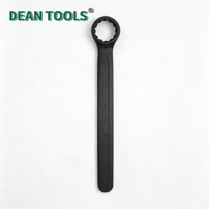 Cr-V Steel Metric Double Box End Wrench Straight Handle Ideal for Precision Mechanical Assembly Tasks thumbnail-1