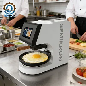 QD010 4000W High Power Intelligent Egg Fryer Machine Automatic Sunny-side-up Egg Maker for Fast Food Chains and Restaurants thumbnail-1