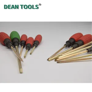 Non Sparking Slotted ScrewdriverCopper Alloy ScrewdriverIndustrial Maintenance ToolsExplosion Proof Screwdriver thumbnail-3