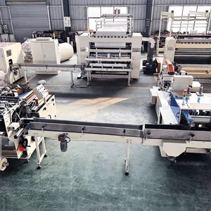 Top Sales Fully Automatic Tissue Paper Napkin Making Machine Production Line With Personalised Logo thumbnail-3