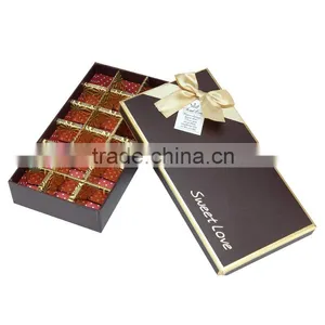 Board Food Packaging Brown Gift Box Chocolate Boxes Packaging thumbnail-4