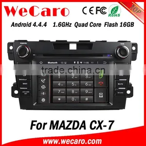 Wecaro in Dash Touch Screen Android 4.4.4 Car Radio Multimedia Dvd Player for Mazda Cx-7 Autoradio Car Dvd Gps Navigation System thumbnail-4