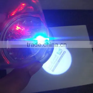 Festival Party Supplies Led Projector Cup,custom Logo Laser Plastic Cup for Gifts,pub Item Led Logo Projector and Blinking Cup thumbnail-1