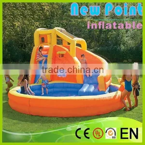 New Point Inflatable Manufacturer Design, Inflatable Pool With Slide thumbnail-1