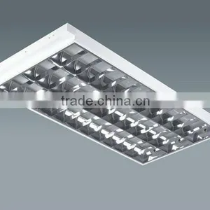 T8 Grille Lamp Fixture 4X36W(fluorescent Lamp Fixture,ceiling Lamp Fixture) thumbnail-1