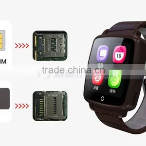 Smart Hand Latest Wrist Watch Mobile Phone Mobile Cell Phone With Alarm Camera SIM Function thumbnail-3