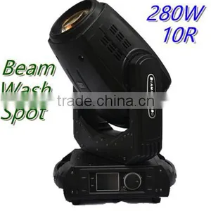Beam Spot Wash 280w Moving Head Light, 280w 10R Beam Wash Spot 3in1 Moving Head Light thumbnail-2