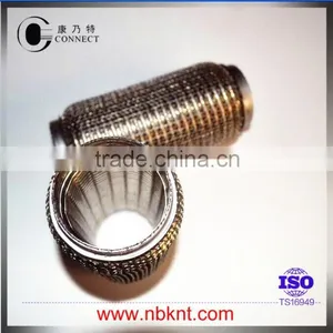 Stainless Steel Exhaust Flex Pipe Universal Fit Flex Tube Flex Coupling thumbnail-4