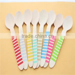 Party Supplies Wooden Fork and Spoon thumbnail-5