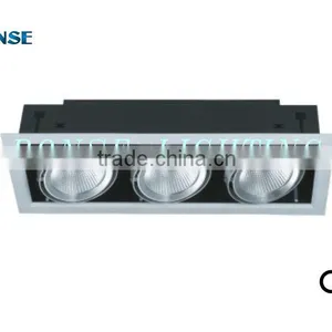 Ronse Long Lifespan Led Grille Light Recessed 3 Heads High Brightness(RS-2106A-3) thumbnail-1