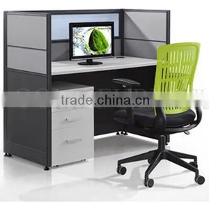 High Quality and Cheap Modular Small Workstation Office Partirion(SZ-WS122) thumbnail-1