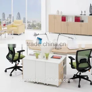 Office Furniturn Soild Wooden Modern Workstation Table thumbnail-5