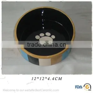 2015 Lovely Footprint Design Ceramic Pet Bowls,ceramic Dog Bowls,ceramic Cat Bowl thumbnail-4