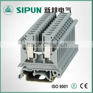 UK6 Wiring Connector Din Rail Terminal Block for Electrical Terminal thumbnail-1