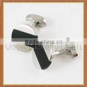 Onyx Pave Setting Custom Design Studs Cufflinks Wholesale Luxury Cufflinks thumbnail-2