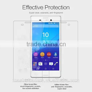 Original NILLKIN Frosted Anti-glare Super Clear Screen Protector Protective Film For Sony Xperia M4 Aqua MT-3552 thumbnail-2