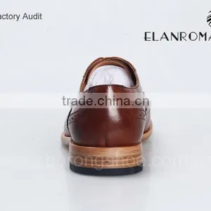 Top Quality Man Formal Shoe Brogues Shoes With Soft Leather Sole thumbnail-4