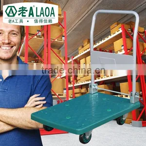 Four Wheels High Grade LAOA Silence Folded Tool Trolley thumbnail-4