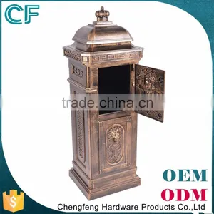 The Most Popular Style In Europe Wholesale Price 100% Raw Material Free Standing Large Post Boxes For Sale From China thumbnail-4