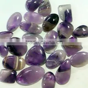 Amethyst Lace Agate Natural Gemstone Cabochons thumbnail-1