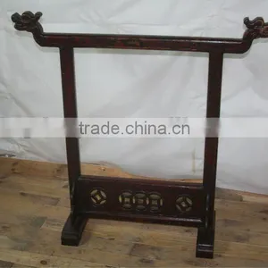 Chinese Antique Carved Gong Stand thumbnail-1