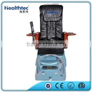Blue Crystal Fiberglass Spa Chair Sex Machine Pedicure Chair thumbnail-2