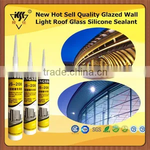 New Hot Sell Quality Glazed Wall Light Roof Glass Silicone Sealant thumbnail-1