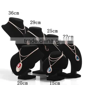 Custom High End Black Jewelry Display Stand For Necklace thumbnail-5
