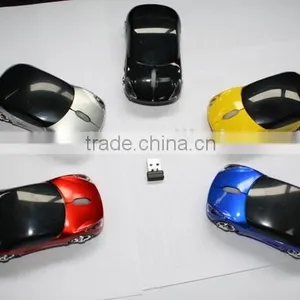 USB 2.4GHz 3D Optical Vehicle Mouse Car USB Wireless Mouse For PC Laptop Computer thumbnail-4