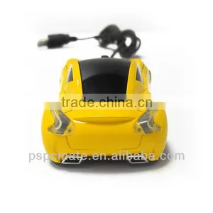 Fashion 3D Wired Mini Cartoon Computer Mouse Mini Car Shape Wholesaler thumbnail-2