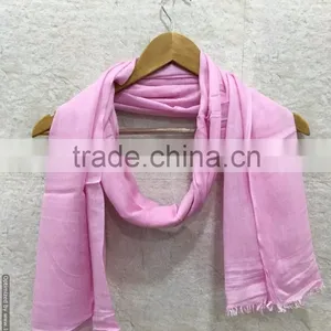 VISCOSE SOLID COLOR SUMMER PASHMINA thumbnail-1