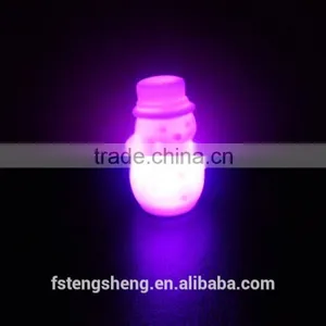 Wholesale Colour Changing Snowman Night Light With Battery for Baby thumbnail-2