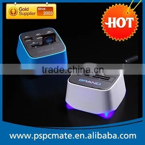 Computer SD TF M2 MS Card Reader With Usb Hub 2.0 LED COMBO thumbnail-1