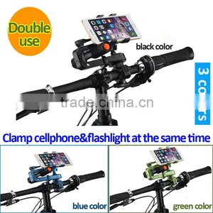 Smilinmount Multifunctional Bicycle Holder for Mobile Phone and Flashligh at the Same Time thumbnail-1