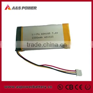 604185 Rechargeable Li-ion Battery 3.7v 2300mah thumbnail-1